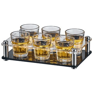 轻奢高脚一口杯1两高档小酒杯子高颜值 白酒杯家b用玻璃喝酒杯套装