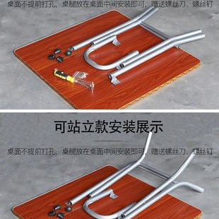 矮 摺叠小桌吃饭 小桌子 i可摺叠 家用简易摺叠桌正方 户外可携式