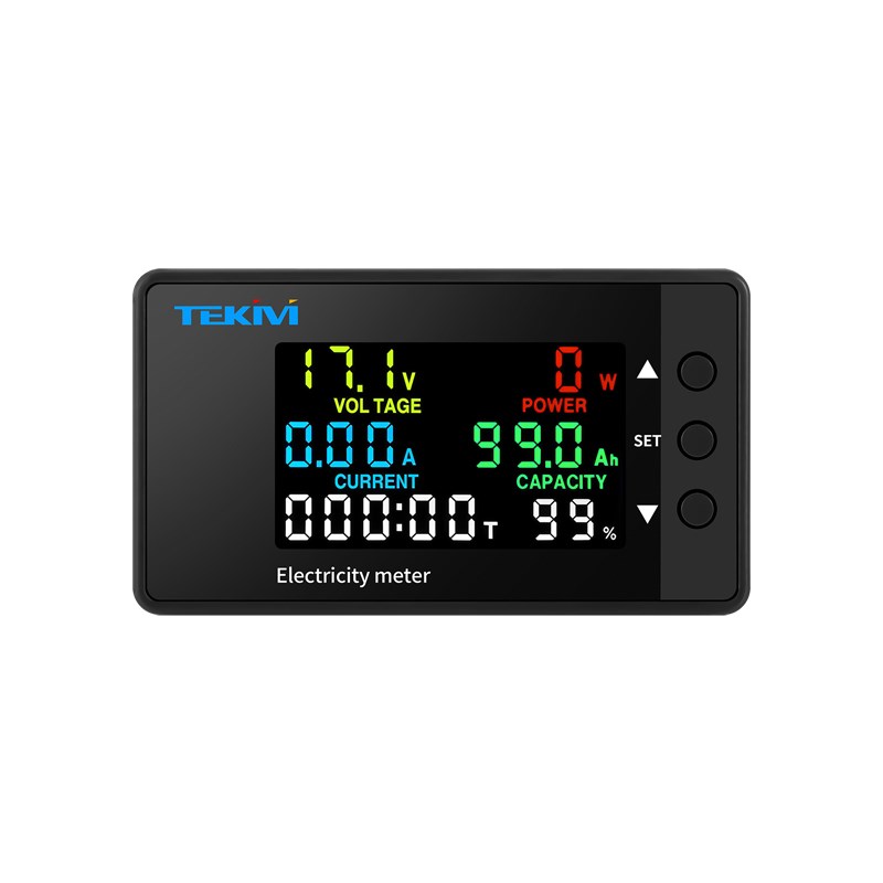 直流7.5-100V双向检测电压电流表数显数字电压电流U功率表头多功