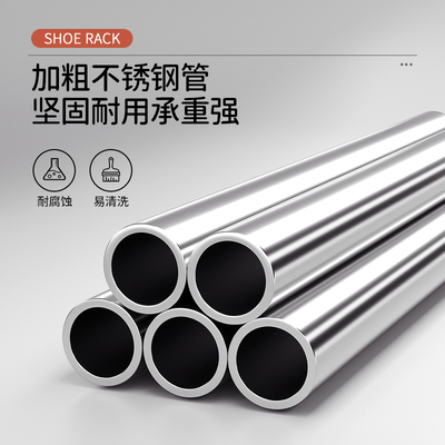 鞋架家用门口多层新款2023爆款简易出租K房用子门後衣帽架一体铁