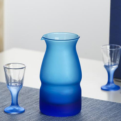 小酒杯白酒杯h礼盒水晶玻璃分酒器套装一口杯小号家用烈酒杯酒盅