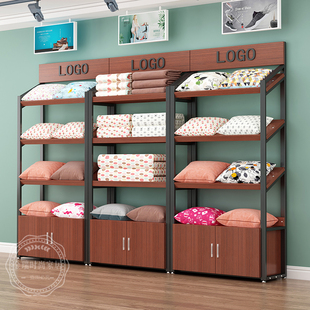 货架展示架多层货柜置物架v商场产品展柜陈列柜鞋店样板枕头展示