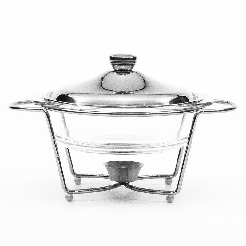 饭店不锈a钢明炉家用玻璃圆形汤锅碗酒店干锅蜡烛加热餐具锅具炉,餐饮具,盘,淘宝优惠券,粉丝福利购,淘宝优惠卷