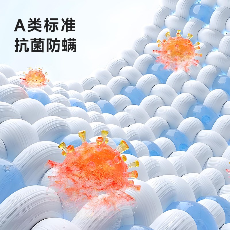 愉悦之家抗菌f防螨床褥可折叠床垫学生宿舍床垫卧室榻榻米加厚床