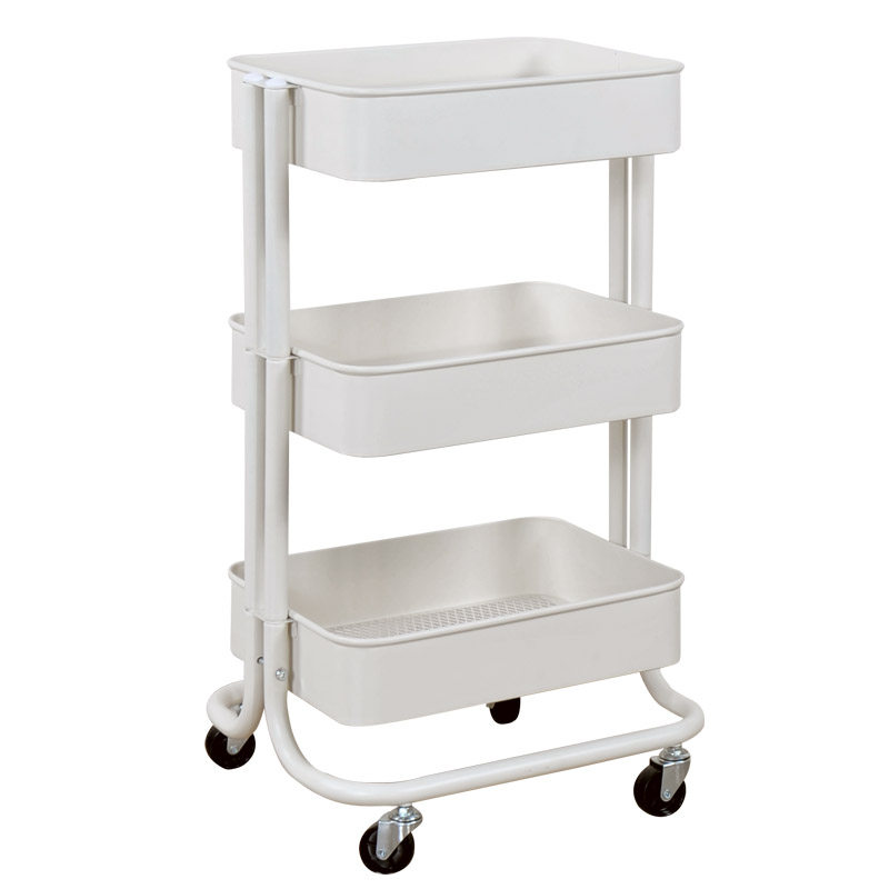 美容推车美容院小推车美容车发廊理发工L具车家用移动置物架推车