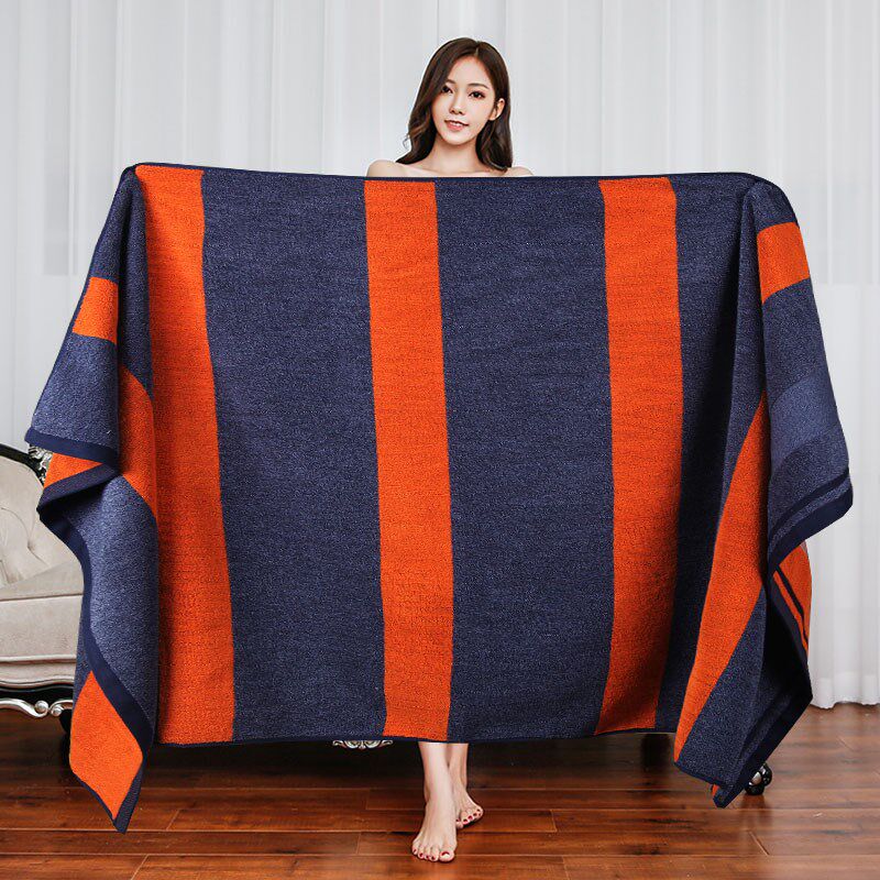 纯棉浴巾男士f纯棉家用2024新款全棉吸水速干大人洗澡专用高级裹