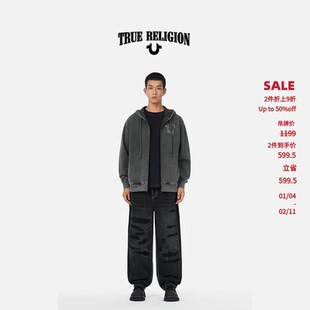 True Religion真实信仰AW25新品男款连帽卫衣