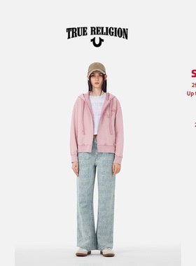 True Religion真实信仰AW25新品女款连帽卫衣