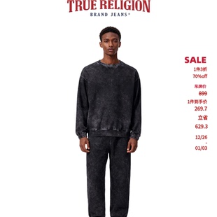 百搭休闲束口长裤 TrueReligion2025春季 时尚 男士 新品
