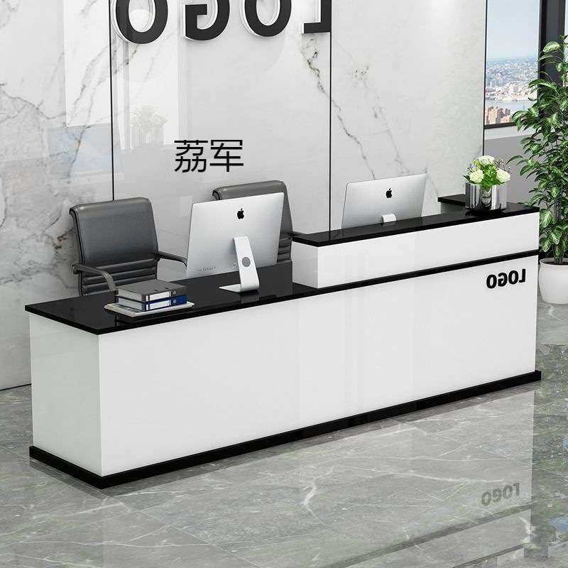 LJ吧台收银台简约现代公司前台接待台小型收银桌干洗店吧台店铺柜,商业/办公家具,前台/柜台,淘宝优惠券,粉丝福利购,淘宝优惠卷