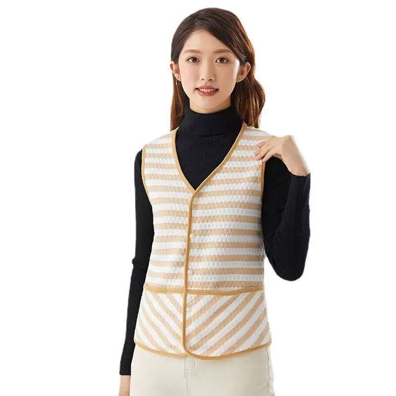 厂家新款女士坎肩春秋空调房彩棉居家女款口袋马甲马夹72009,女装/女士精品,马夹,淘宝优惠券,粉丝福利购,淘宝优惠卷