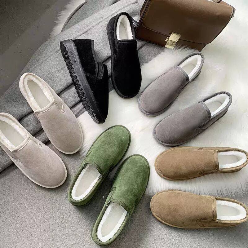 棉鞋男一脚蹬冬季休闲保暖防水加绒加厚懒人低帮潮流雪地靴男鞋子,女鞋,棉鞋,淘宝优惠券,粉丝福利购,淘宝优惠卷