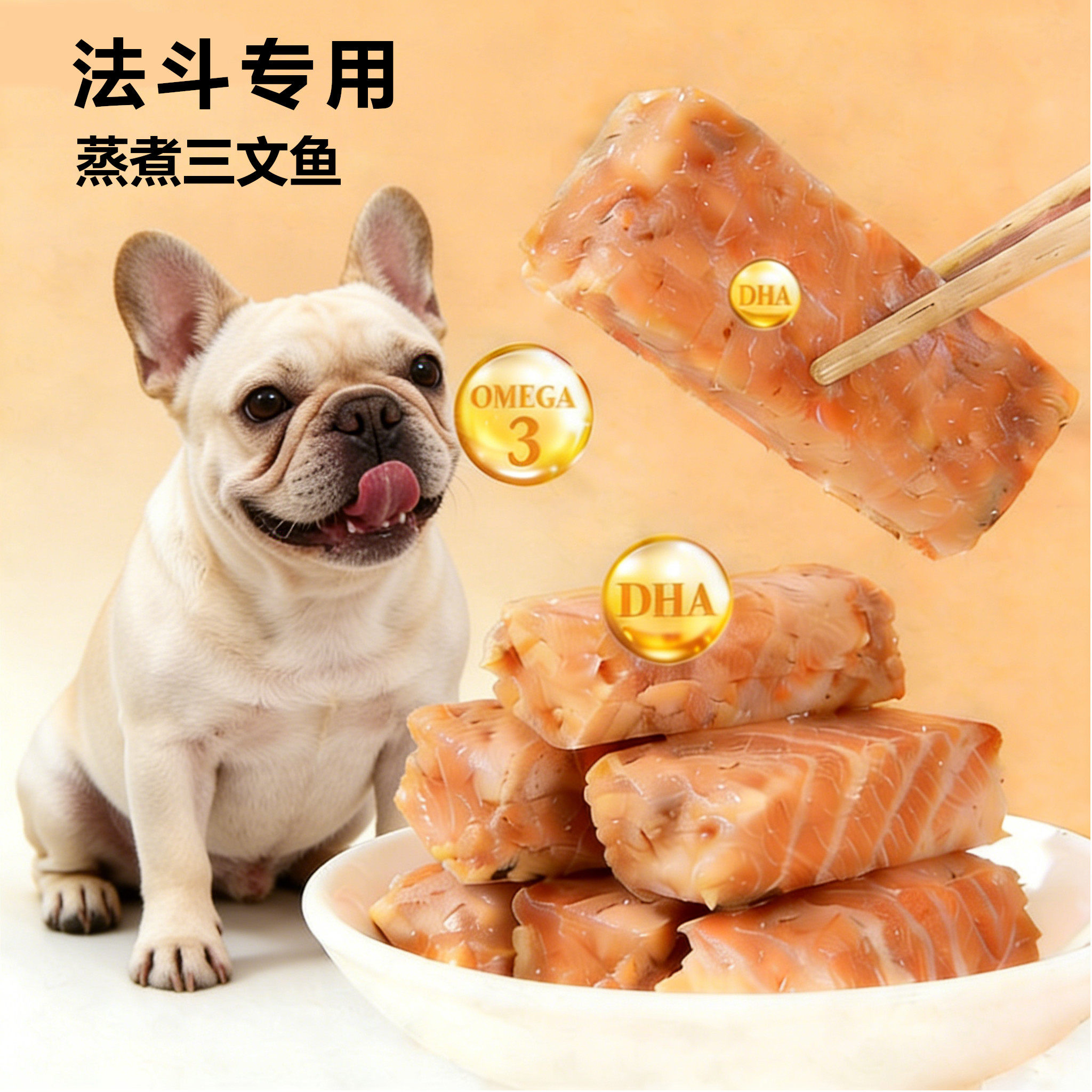 小冻宠物狗狗零食蒸煮三文鱼成幼法斗专用营养鱼肉湿粮互动奖励,宠物/宠物食品及用品,狗零食湿粮包/餐盒,淘宝优惠券,粉丝福利购,淘宝优惠卷