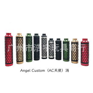 AC天使消14mm逆牙蜂窝网金属消音AngelCustom司俊司马激趣通用