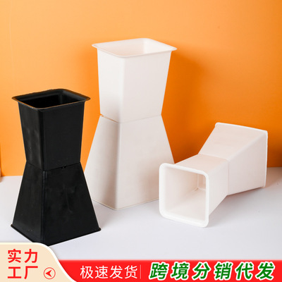 方墩墩插花神器方形插花箭筒花店节日 花束剑桶塑料插包花底座