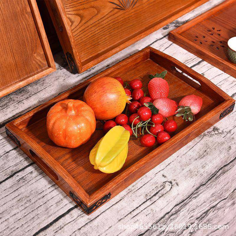 实木茶点茶托盘酒店长方形餐盘西餐水果盘木质月子木盘日式大托盘,餐饮具,盘,淘宝优惠券,粉丝福利购,淘宝优惠卷