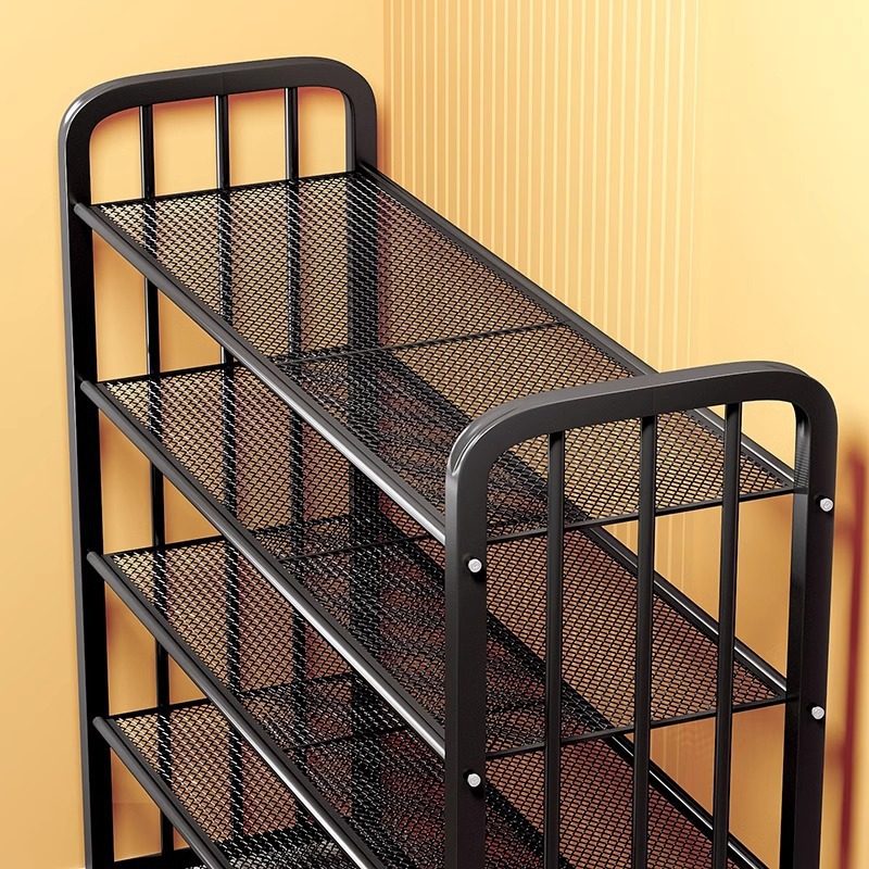 鞋架家用门口多层铁艺鞋柜大容量金属网面鞋架子室内外简包邮