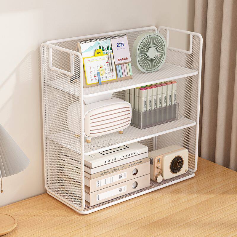 桌面置物架家用桌上收纳架餐桌整理架书桌多层书架办公桌分层架子