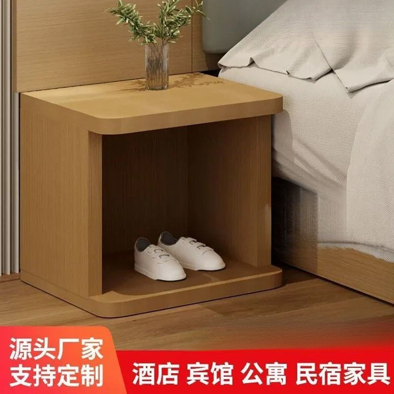 简约现代民宿床头柜床边柜酒店宾馆公寓出租房卧室收纳简约小柜