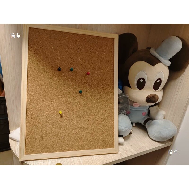 软木板留言背景挂板装饰愿景挂墙展示墙面墙贴毛毡照片墙粘板墙板