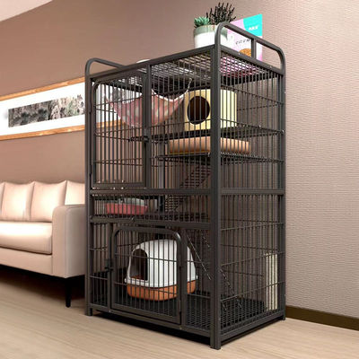 猫别墅猫笼子狗笼别墅带置物架三层猫笼子超大自由空间猫爬架猫窝