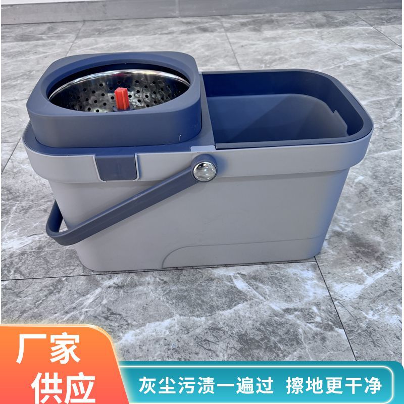 家用旋转拖把桶免手洗自动脱水拖布桶套装干湿两用双驱动清洁拖把
