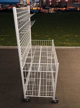 秒收摊摆摊小推车地摊夜市专用车手推折叠桌花车促销展示架子神器