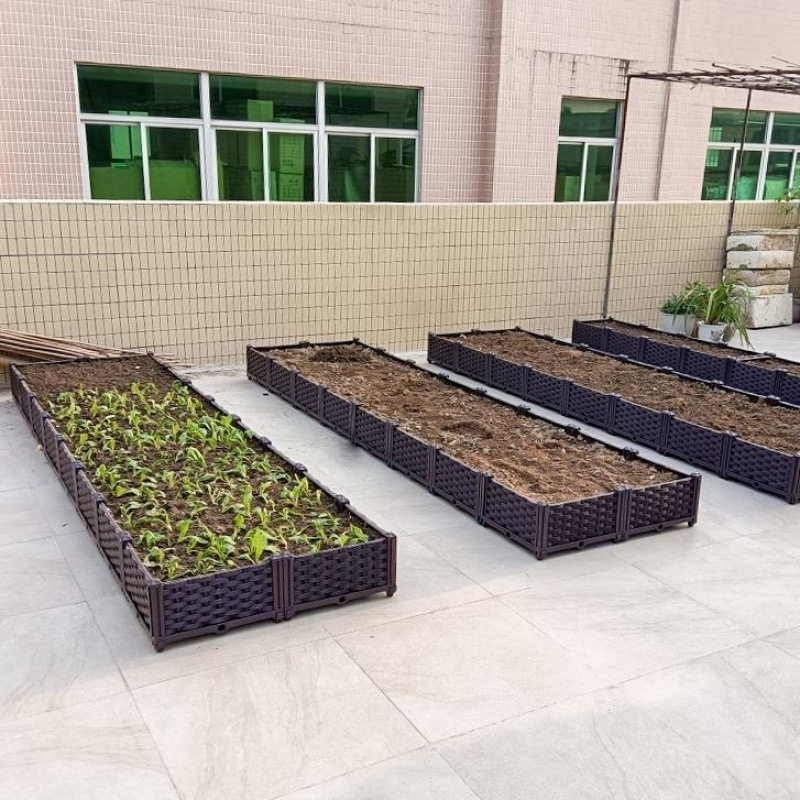 种植箱塑料箱家庭楼顶种菜箱台菜园蔬菜户外花园屋顶室内外