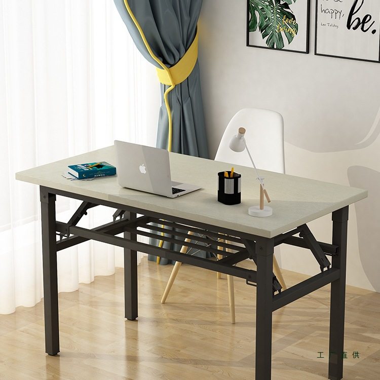 折叠桌子摆摊美甲桌电脑长条桌培训桌课桌简易餐桌家用长方形书桌