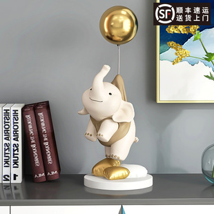 创意大象摆件家居装 饰品客厅桌面摆设乔迁酒柜新居电视柜礼品开业