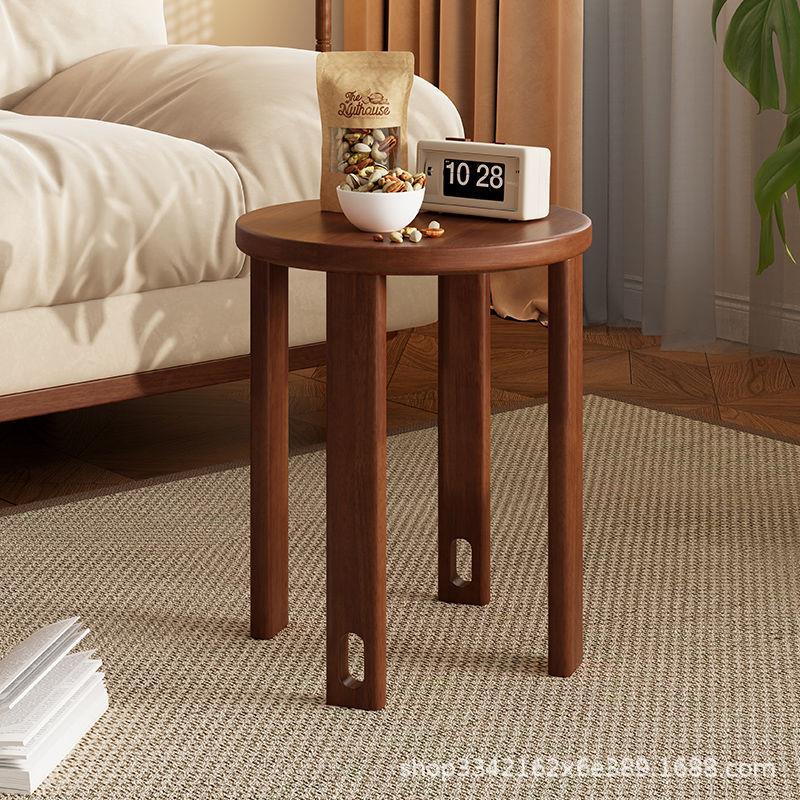 彷实木叠叠茶几家用多用途叠放组合餐厅圆凳餐桌板凳吃饭中式凳子