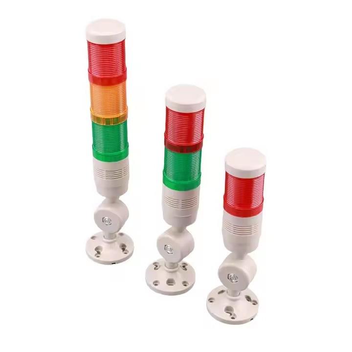 Lta205多层警示灯三色机床24V信号灯红绿声光警示灯220V塔式灯4种