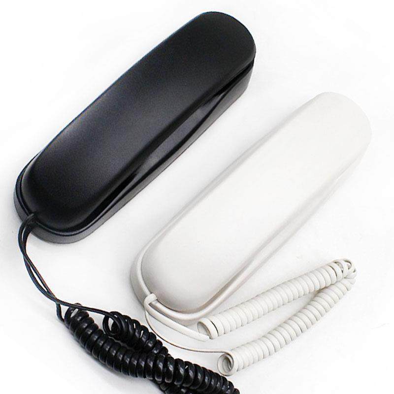 免电池大铃声壁挂电话机有线固定迷你小座机酒店宾馆挂墙内线分机