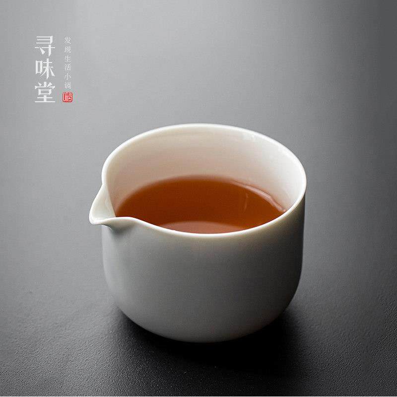 冰灰釉小圆公道杯｜无柄直口公杯茶海家用陶瓷功夫茶具分茶器匀杯,餐饮具,公道杯,淘宝优惠券,粉丝福利购,淘宝优惠卷