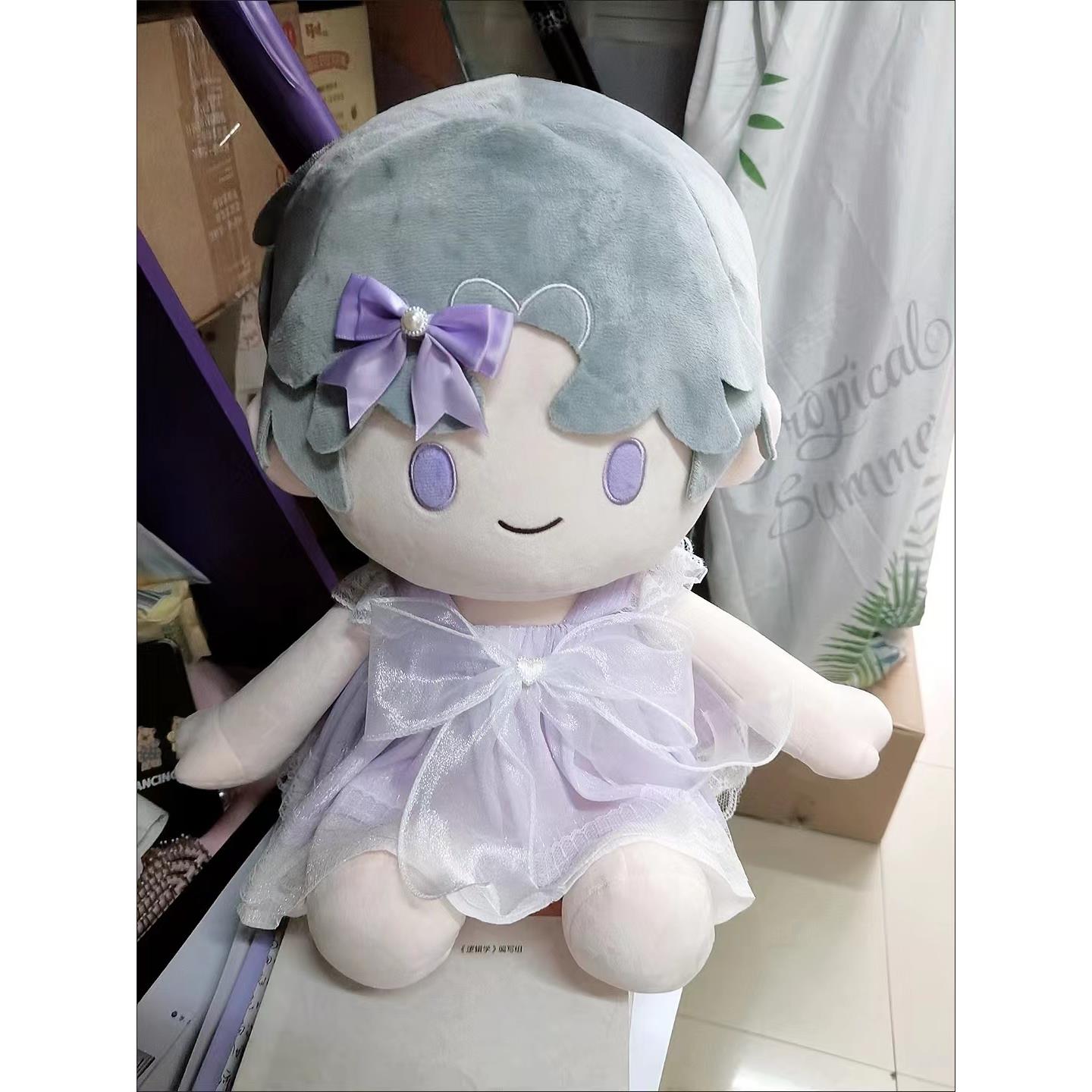 娃衣40cm坐姿光与夜之恋齐司查理一番陆沉棉花仿娃娃娃玩偶衣服