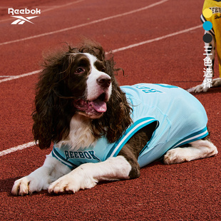 Reebok锐步宠物狗狗No.95篮球背心防晒凉凉衣中大型犬夏薄防脏服