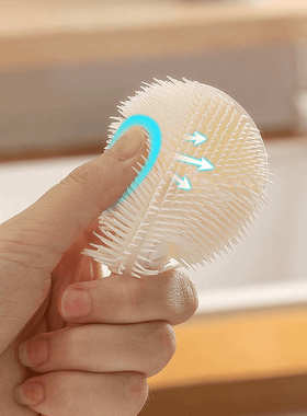 硅胶长柄杯刷神器洗杯子刷子三合一奶瓶刷清洁无死角杯盖洗杯刷