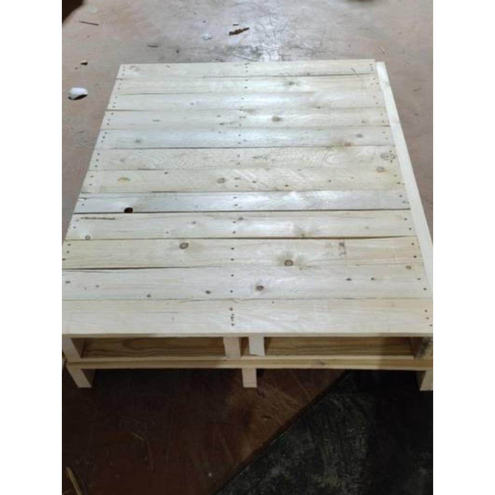 全der新板叉车木盘仓库垫仓托防潮地台架物流周转铲车板卡工业木