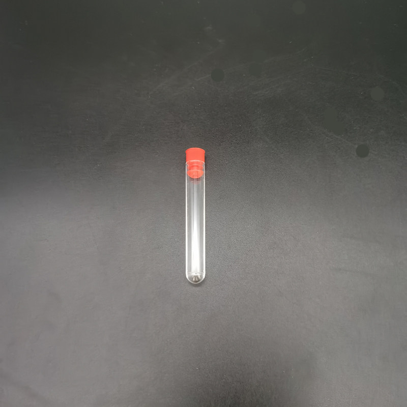 速发硬质塑料试管带盖塞 放免试管透苯试管样品管 次一性试管密封