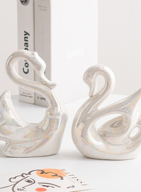 速发梦幻轻奢酒电陶瓷摆件客厅创柜意视柜书柜家居玄关桌面装饰品