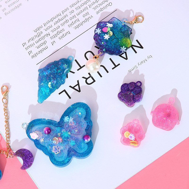 速发儿童制晶滴胶材料包套装幼儿园孩手工水作摇摇乐益智玩具