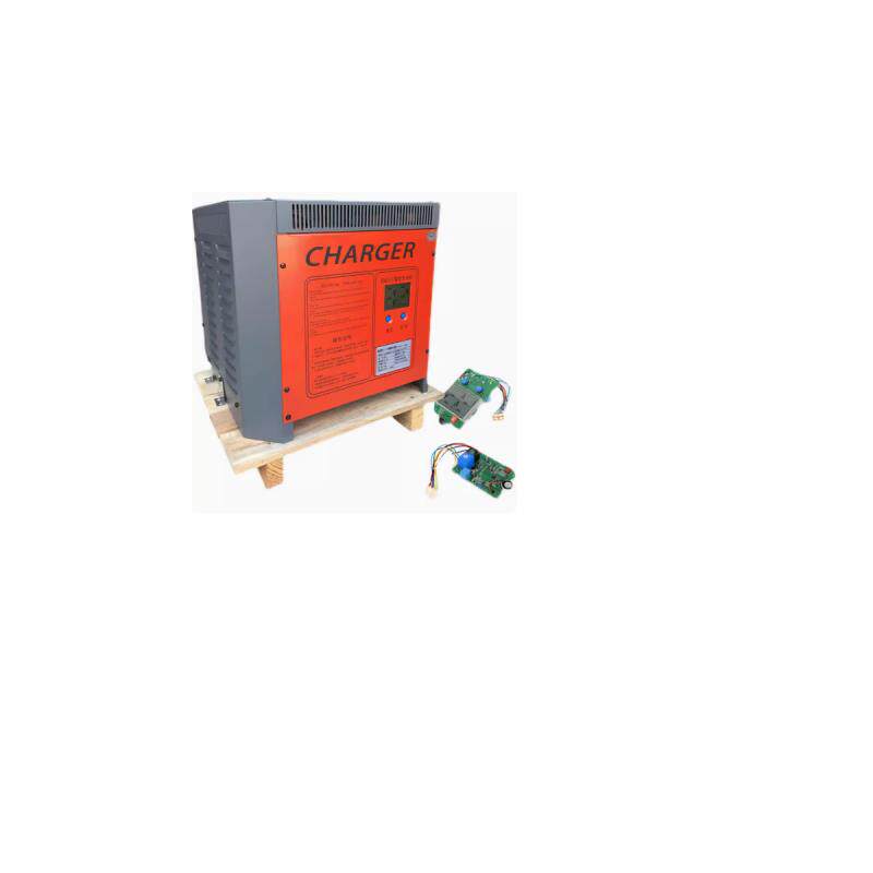 现货电动叉车充电机48V50A/60A/70A80V得龙220/38V0高频工频插头