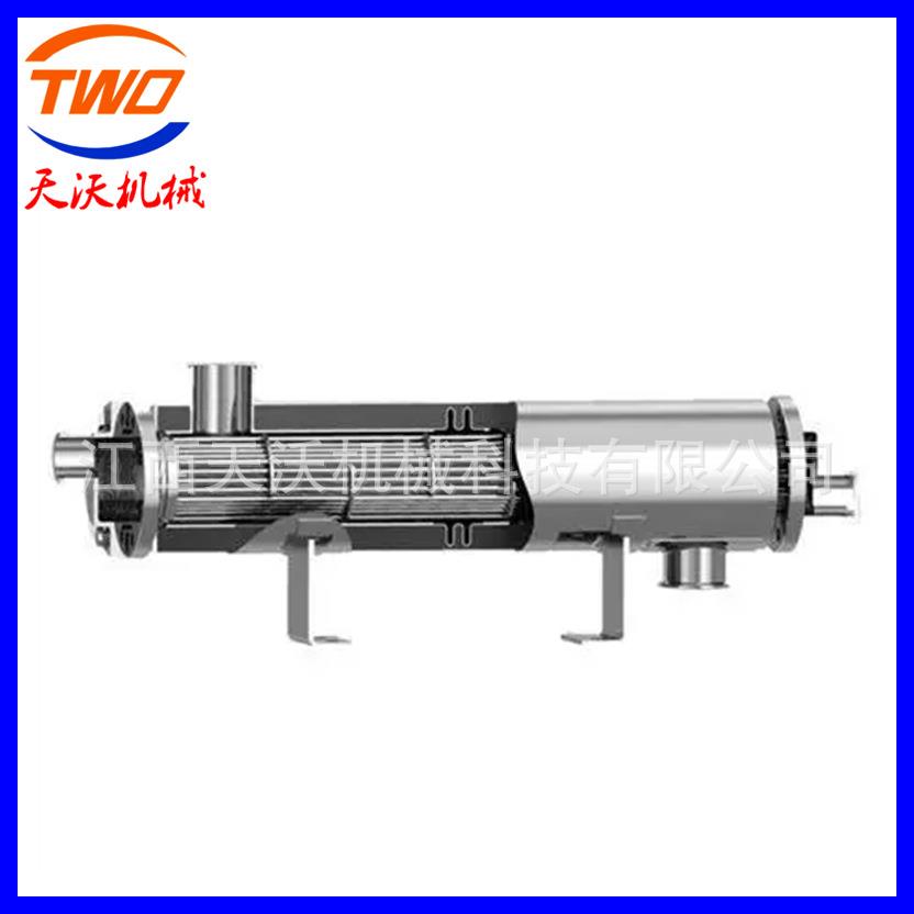 无菌双管板换热器注射水降温卫生级换热器D63-3C系列