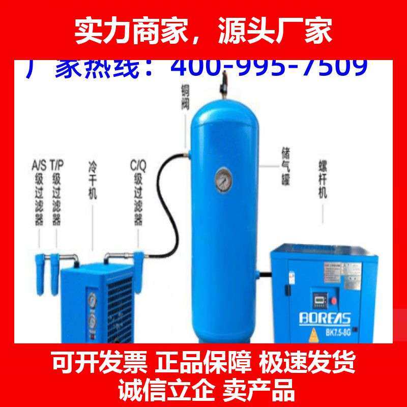 德国十大品牌螺杆空压机变频工业级空气压缩机大功率节能气泵3755