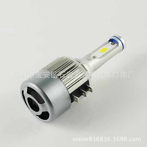 汽车LED大灯H15远光日行灯一体led前照大灯72W雾灯直插灯