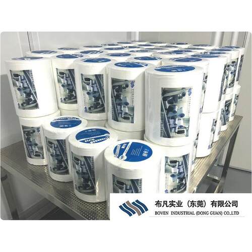 卷轴布源头厂家各尺寸可工业擦拭布清洁除尘超细卷轴无尘布