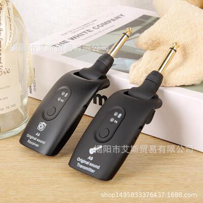 9电AMFV吉他无线接收器2.4GHz吉他无线发系射器无线统电通声乐器