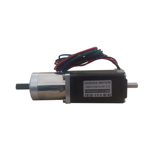 OK28STH51-0674A-PG14-AR3 NEMA11 Double shaft reduction motor