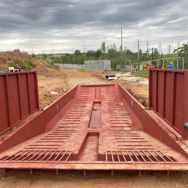 制洗工地一车槽车辆进出场所喷水体洗车池OTZ钢移动工地基础洗车图片