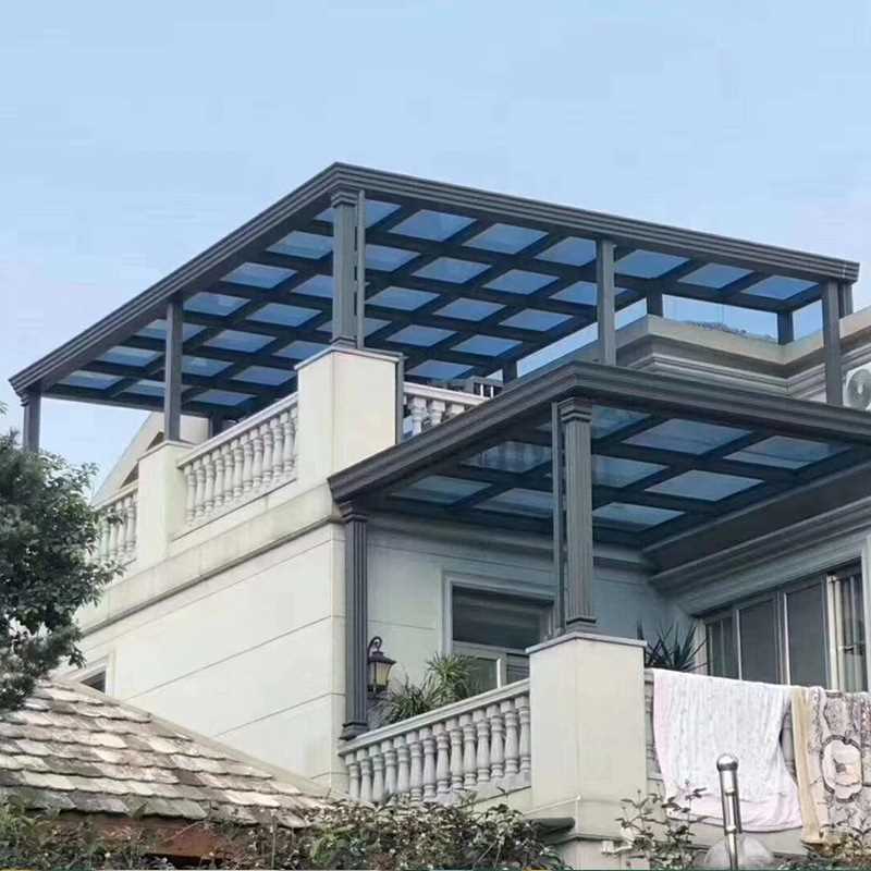 铝合金阳光房框架露台玻璃房雨棚封阳台楼顶花园别墅户外阳光房